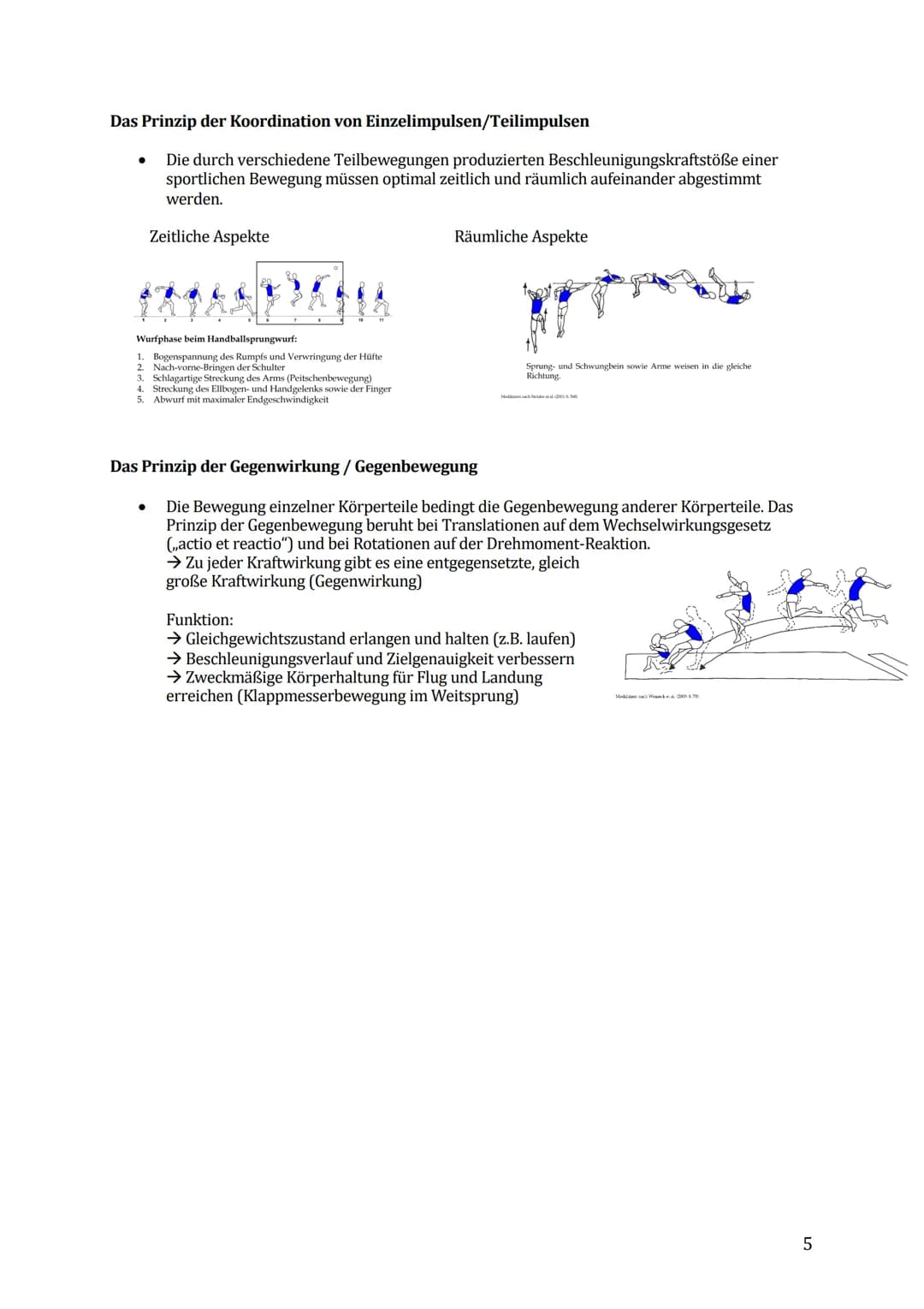 Sport Lernzettel Abitur

1. Themenfeld „Bewegungsanalyse"

Biomechanik Definition:

Die Biomechanik des Sports dient zur Beschreibung und Er
