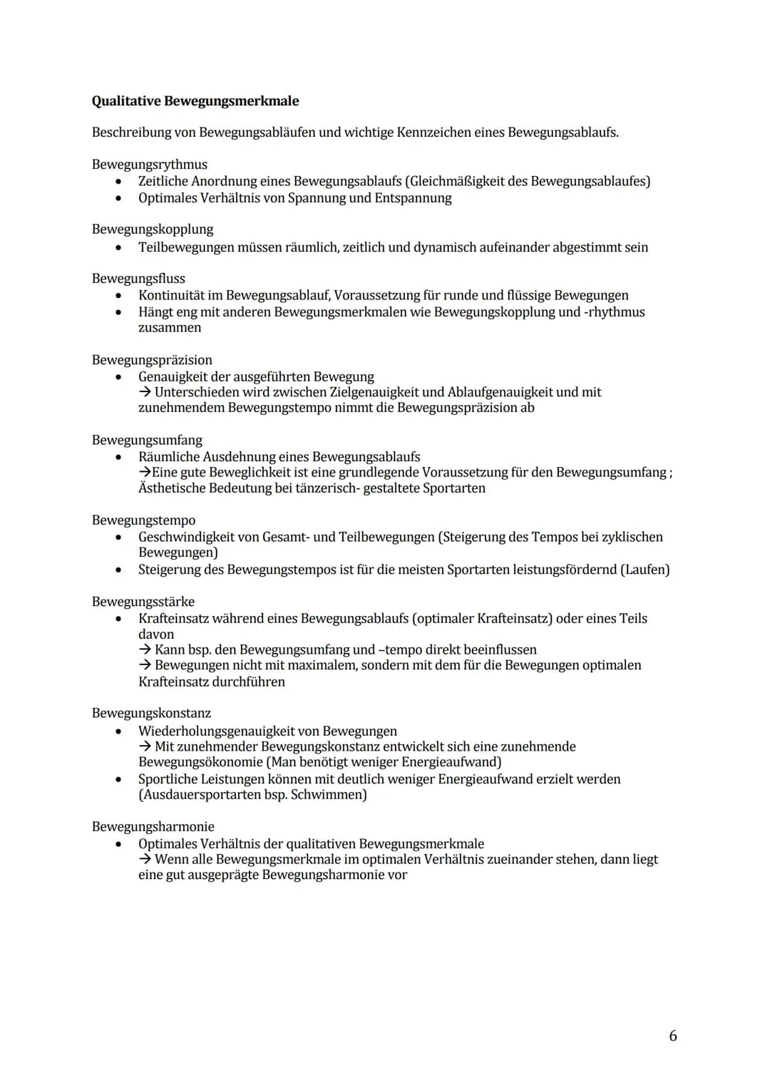 Sport Lernzettel Abitur

1. Themenfeld „Bewegungsanalyse"

Biomechanik Definition:

Die Biomechanik des Sports dient zur Beschreibung und Er