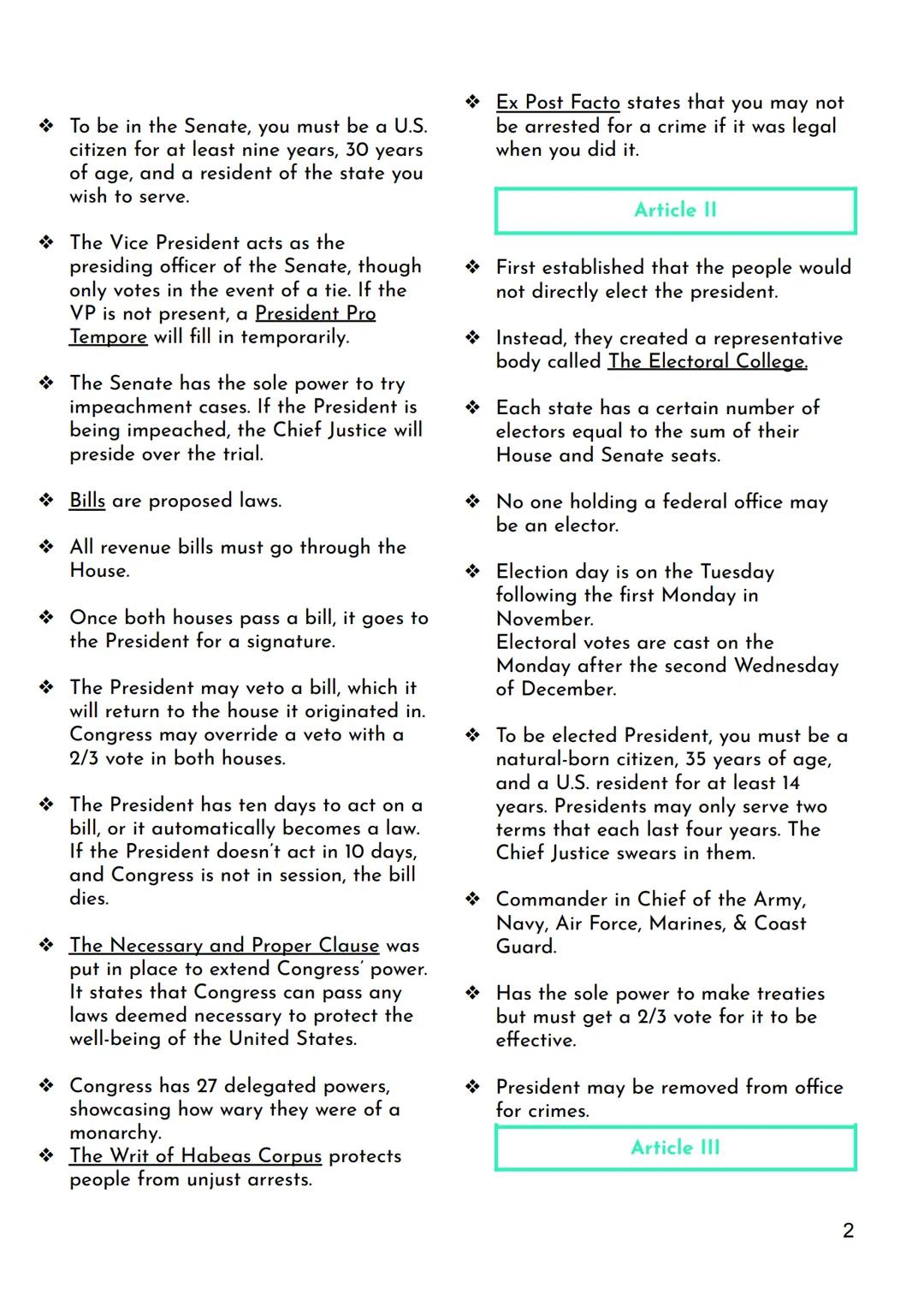 # The United States Constitution
Articles and Amendments
AP Government and Politics | Sem 1

History

*   The Constitution originated as an
