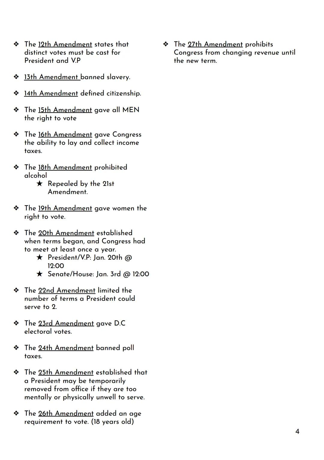 # The United States Constitution
Articles and Amendments
AP Government and Politics | Sem 1

History

*   The Constitution originated as an

