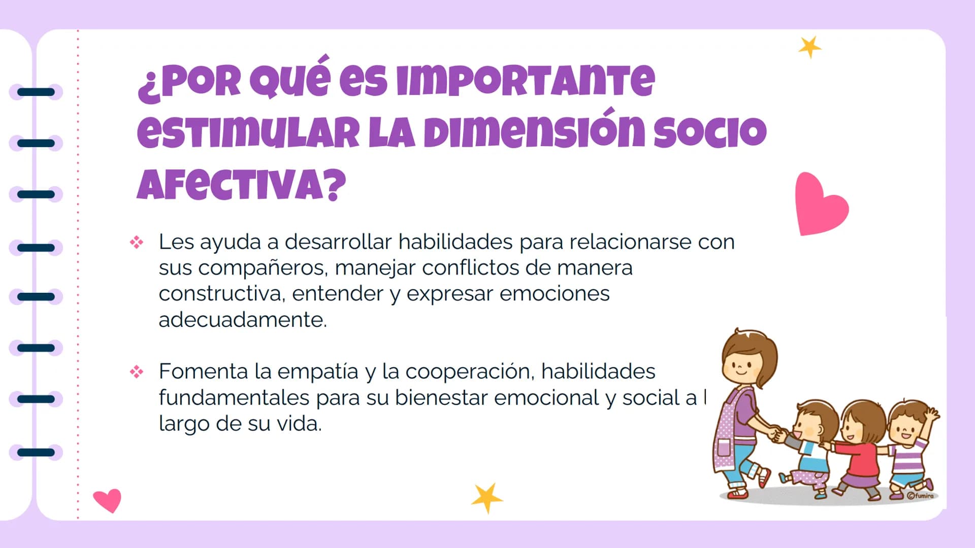 -
-
-
# DIMENSIÓN
--
# SOCIO-AFECTIVA

Presentado por: Carlos Moreno, Ivana
Pérez y Kattherine Polo
-
 - 
- 
- 
- 
- 
- 
- 
¿OBJETIVO?

Prom
