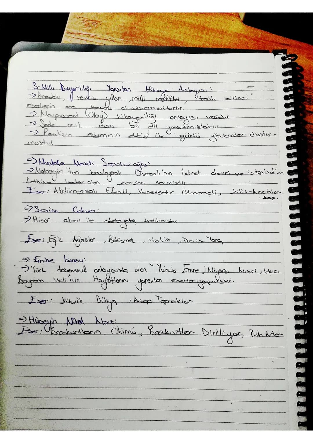 Hikaye (Öyli):
-> Yasanmis ya da yaşanma dosiliği ağır boson durumlan. Lisi
-> ve zamon olay unbursa bagi kalınarak antallığı türder.
-> Ide