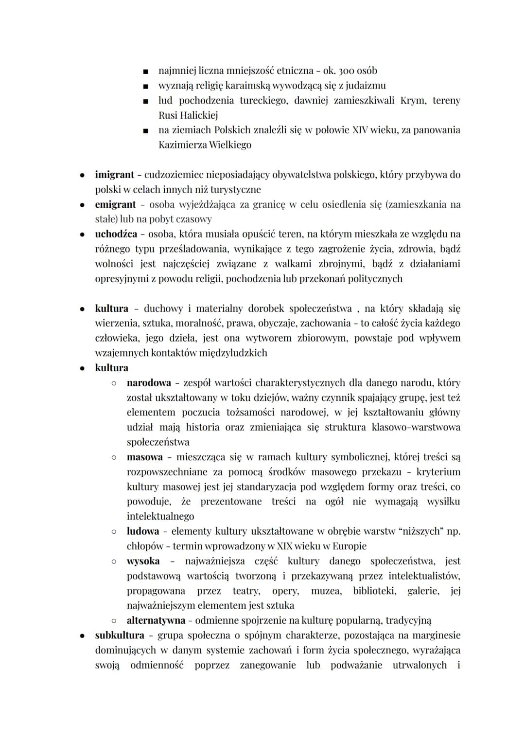 # WOS zagadnienia maturalne

społeczeństwo

- zbiorowość grupa ludzi, pomiędzy którymi wytworzyła się choćby przez krótki
  czas trwała więź