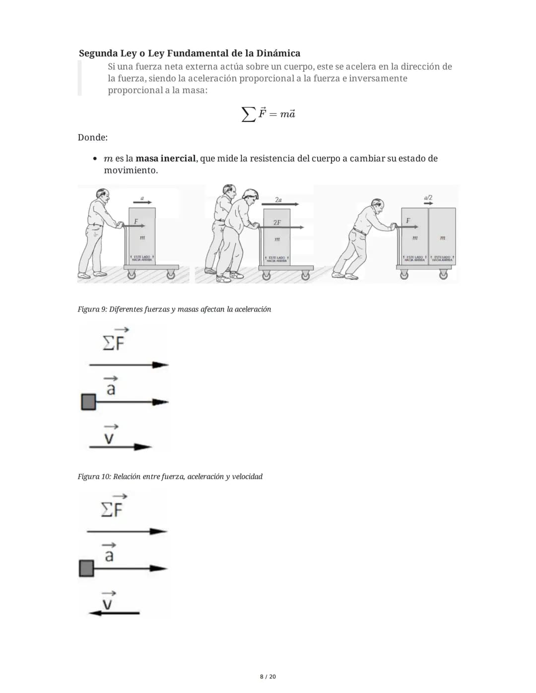 Leyes del Movimiento de Newton (Dinámica)
1. Introducción a la Dinámica y Conceptos Fundamentales
La dinámica estudia el movimiento de los c