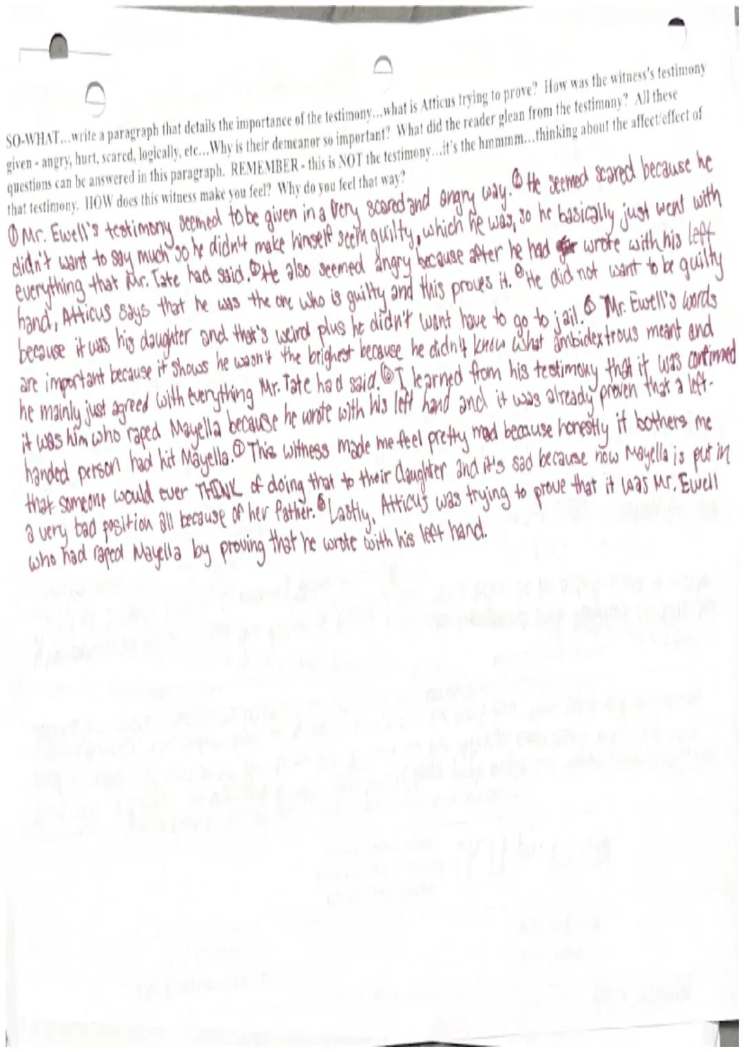 # The District Attorney
Mr. Gilmer
Katie Whitson *Tom's left arm was ww
mee
pen
he had fout it onto the
The FOURTH Witness-The Defense's ONL