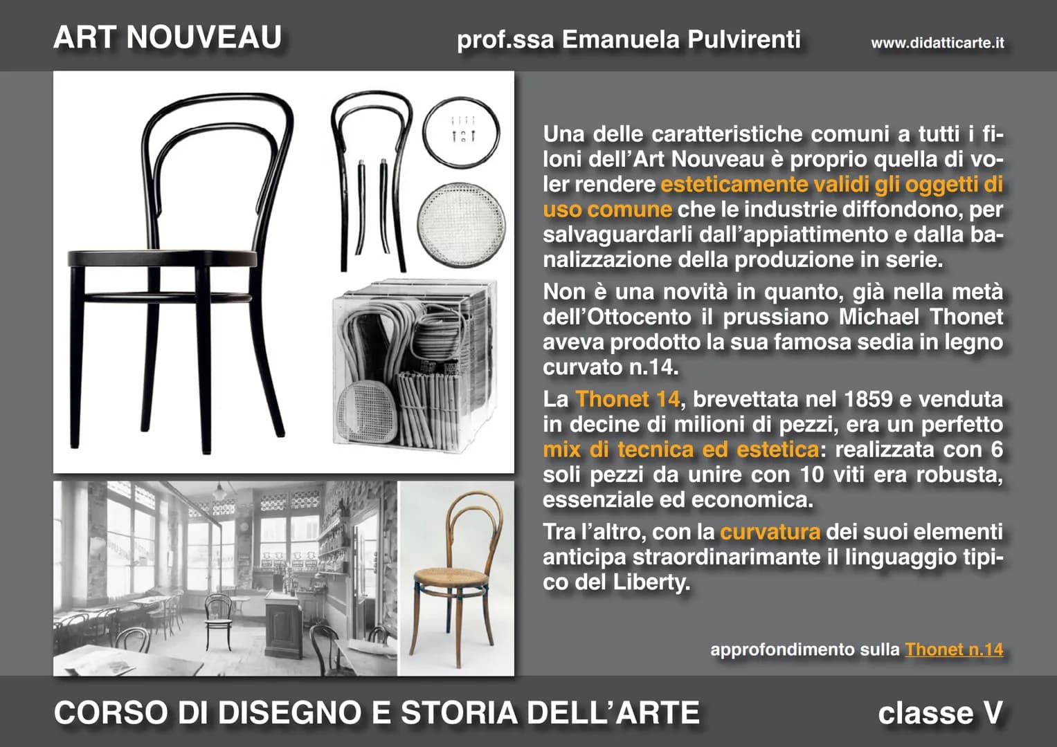 ART NOUVEAU

prof.ssa Emanuela Pulvirenti

www.didatticarte.it

16. ART NOUVEAU

CORSO DI DISEGNO E STORIA DELL'ARTE

classe V ART NOUVEAU
p