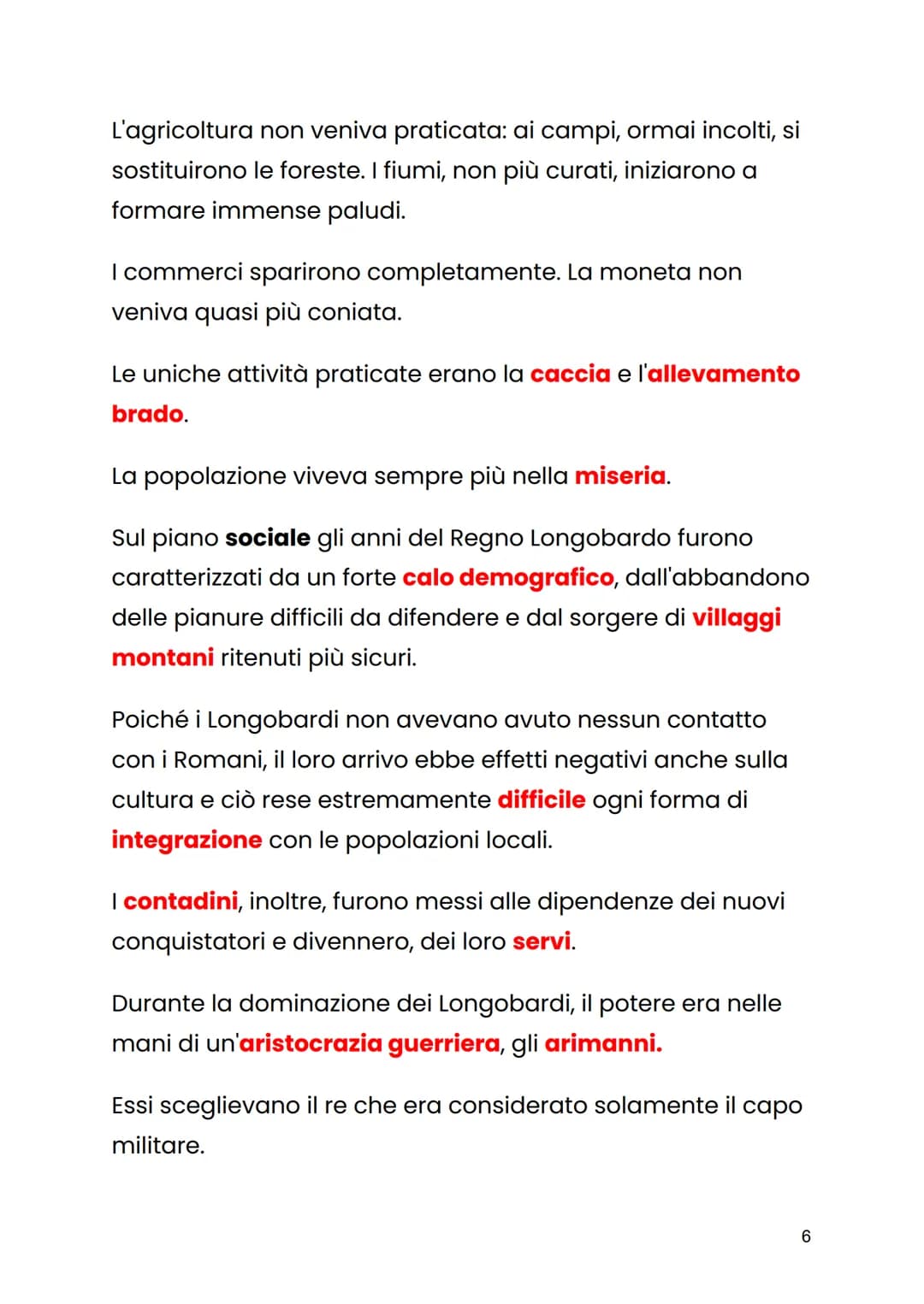 # I LONGOBARDI

I Bizantini, dopo aver conquistato l'Italia con la guerra
greco-gotica, ebbero il dominio della penisola solamente
per 13 an