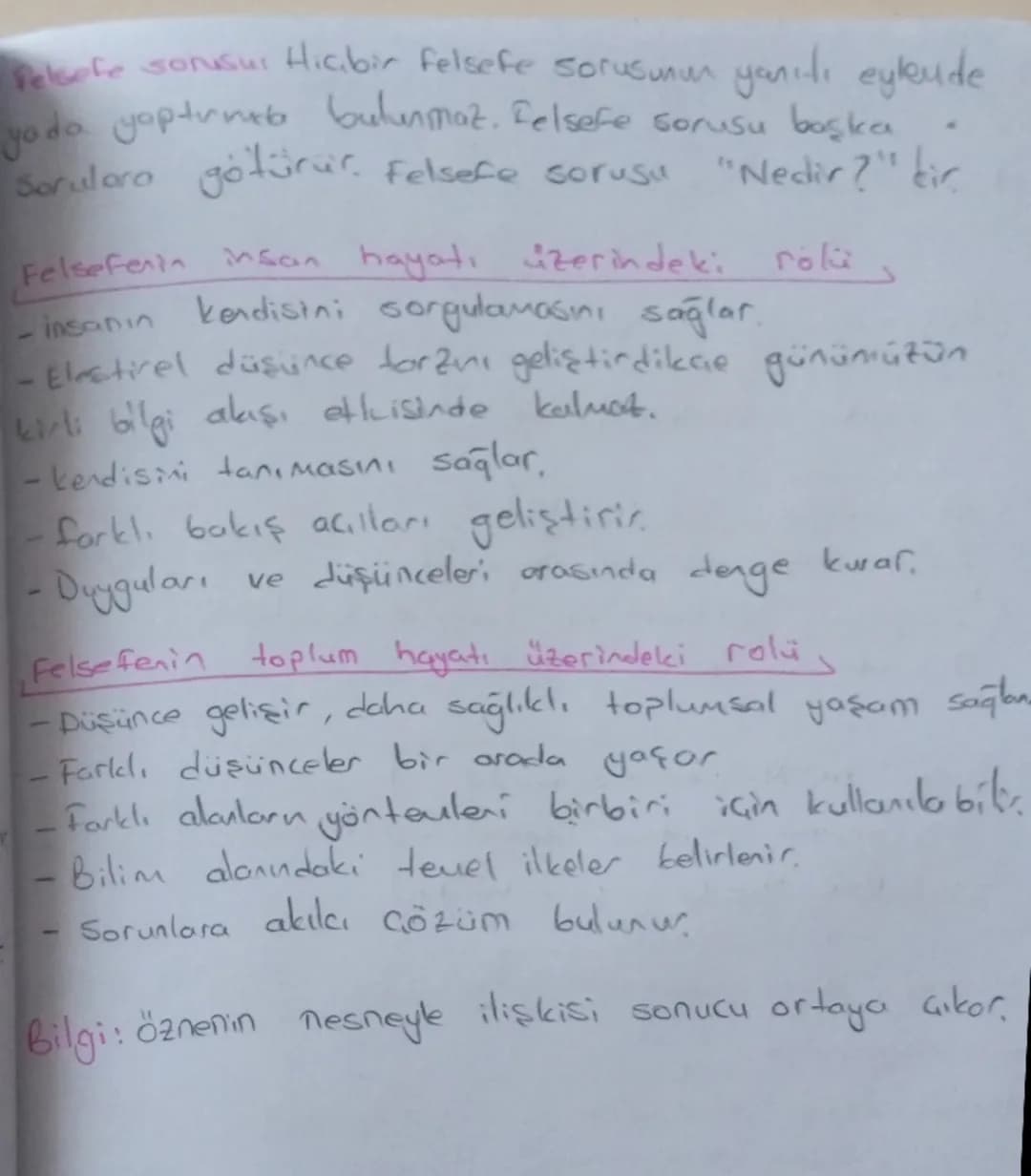 Felsefenin Kelime Anlamı

Telsete
Philo
+
Sophia (sophos)
(philosophia)
SEVGI
BİLGİ
ARAMAIL
BILGELİK, Lik

Bilgi - Bilgelik sevgisi arayışı
