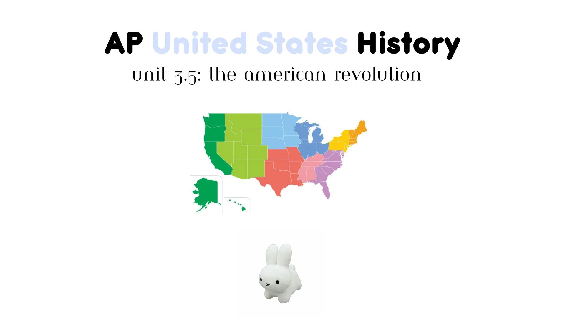 # AP United States History
unit 3.5: the american revolution # AP United States History

loyalists vs. patriots

loyalists were those
who di