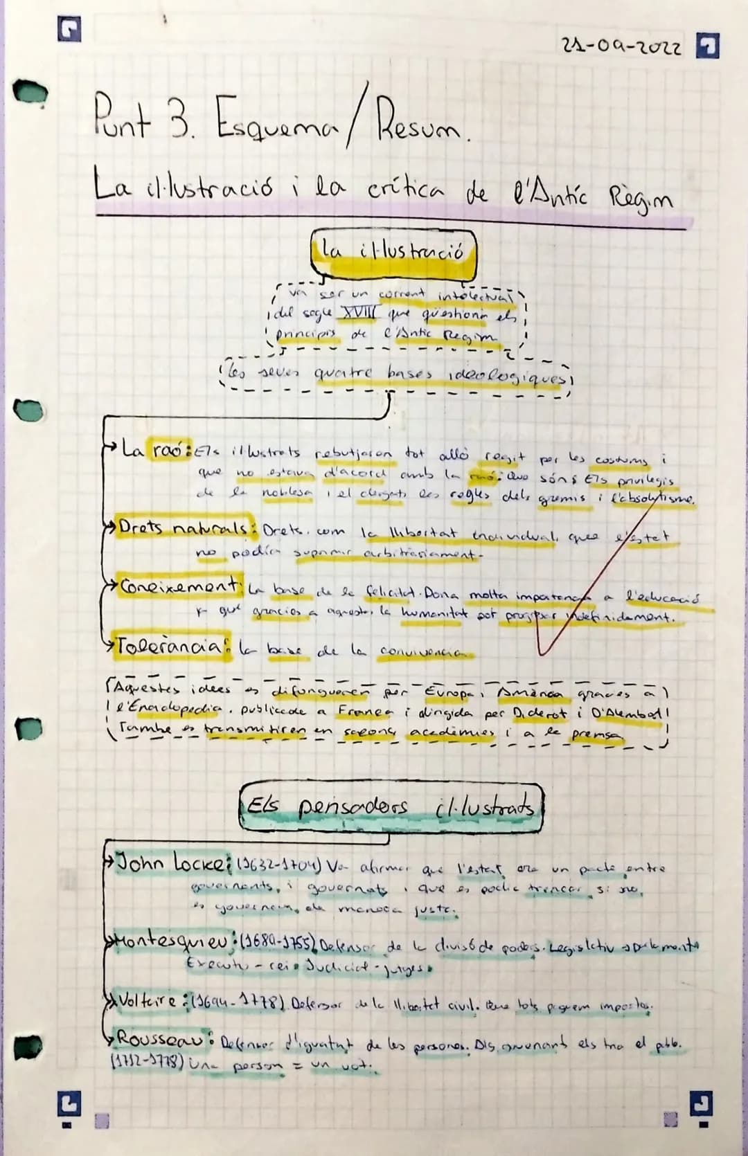D

historia

Temes:
1) le crisi de
l'Anti Regim
2) Revoluaions
fibeads i
neionelismos

10

Ane Comes Benowent 4.A Punt 3. Esquema /Resum.
21