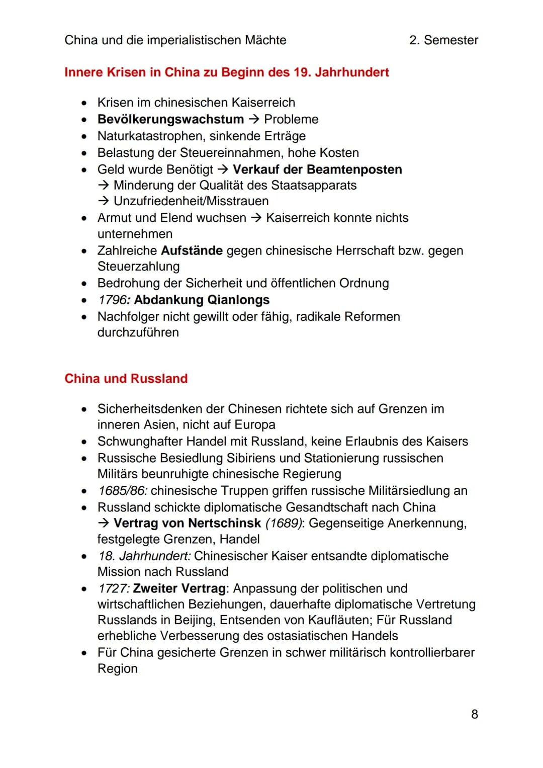 China und die imperialistischen Mächte

2. Semester

# Die Blütezeit der Qing-Dynastie

## Eine neue Dynastie

*   Chinesische Geschichte: K