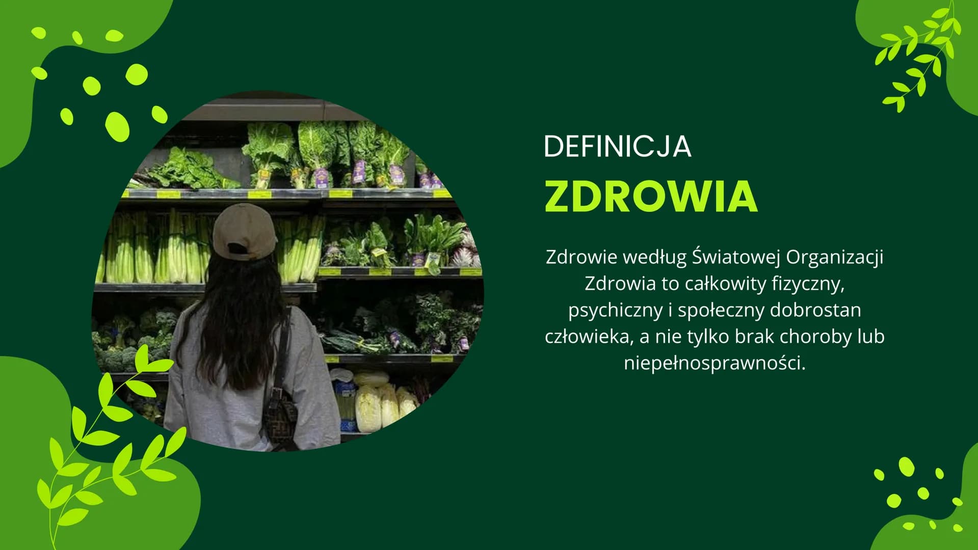 # ZDROWIE

Twoje zdrowie jest w Twoich rękach 1. Definicja zdrowia
2. Podział zdrowia
* Zdrowie fizyczne
* Zdrowie psychiczne
* Zdrowie emoc