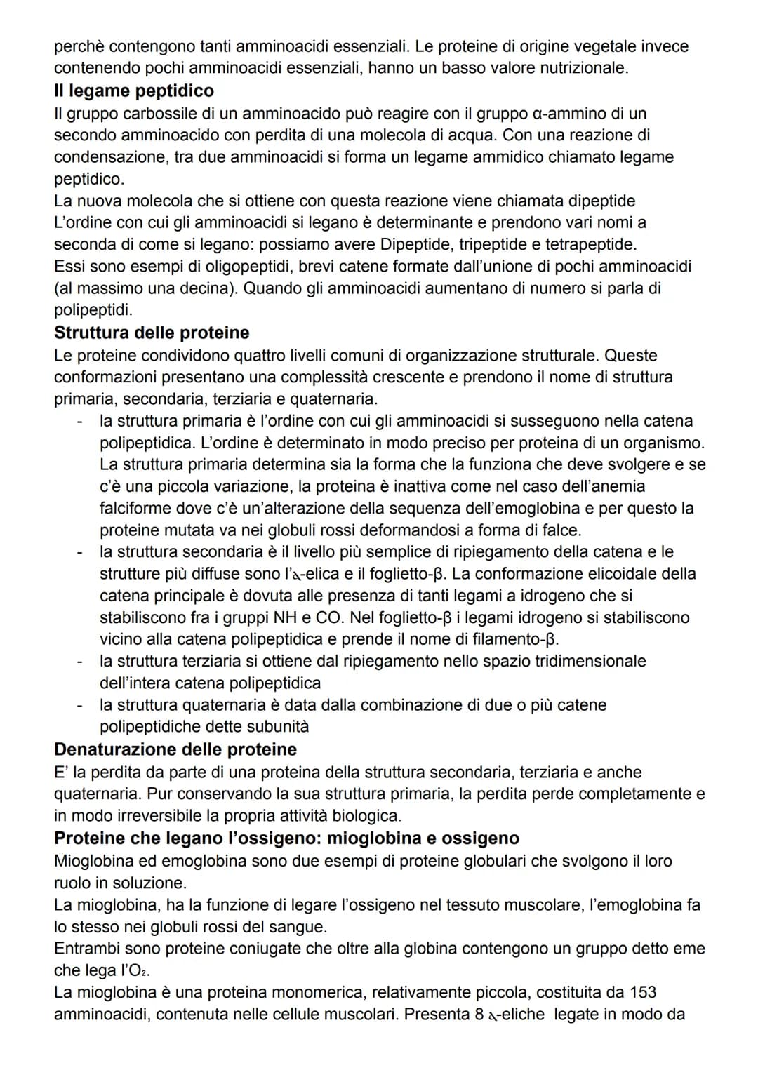 Le proteine appartengono a una vasta famiglia di biomolecole diffuse in tutti gli organismi
viventi e nei virus.

Sono presenti in tutte le 