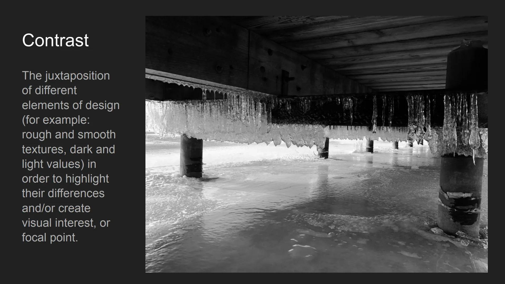 # The Elements and
# Principles of Design
Cecilya Guilbault 2nd hour Line

Horizontal,
vertical,
diagonal.
Straight,
curved,
dotted,
broken.