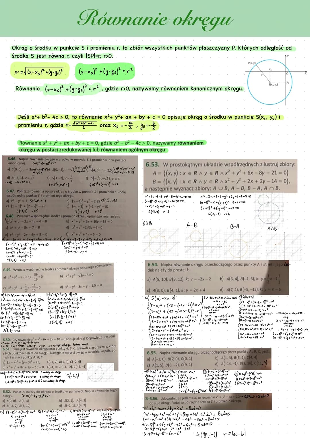 # Odcinek w układzie współrzędnych

Geometria analityczna to dział matematyki, w którym podstawową rolę odgrywa układ współrzędnych na
płasz