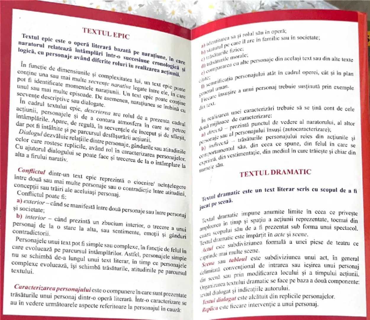Paginile 12-13 Textul dramatic; Textul liric

Paginile 14-15 Textul liric figurile de stil

Paginile 16-17 Textul argumentativ; Textul expli