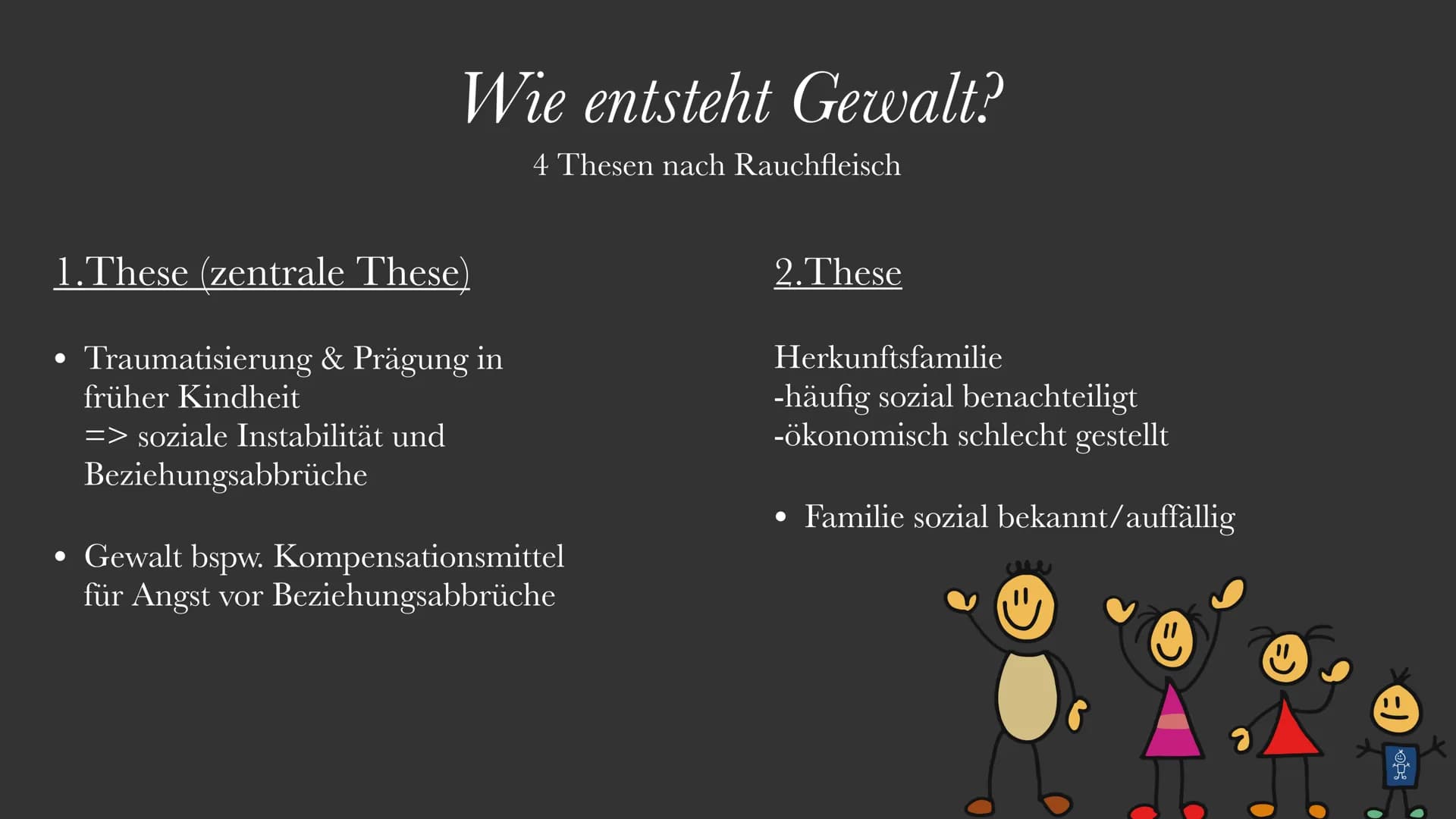 # Udo Rauchfleisch

psychoanalytischer Ansatz # Inhaltsverzeichnis

*   Udo Rauchfleisch
*   Thesen zur Gewaltentstehung
*   Instanzenmodell