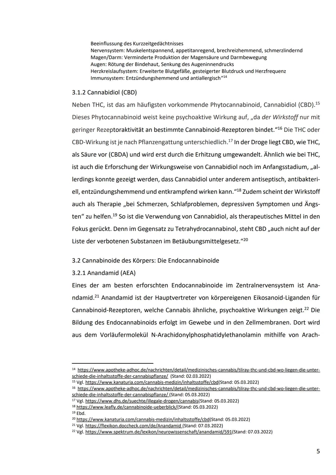 Espelkamp Gymnasium

Jahrgangsstufe Q1
Schuljahr 2021/2022

FACHARBEIT
im Leistungskurs Biologie

Die Wirkungsweise von Cannabiskonsum auf d