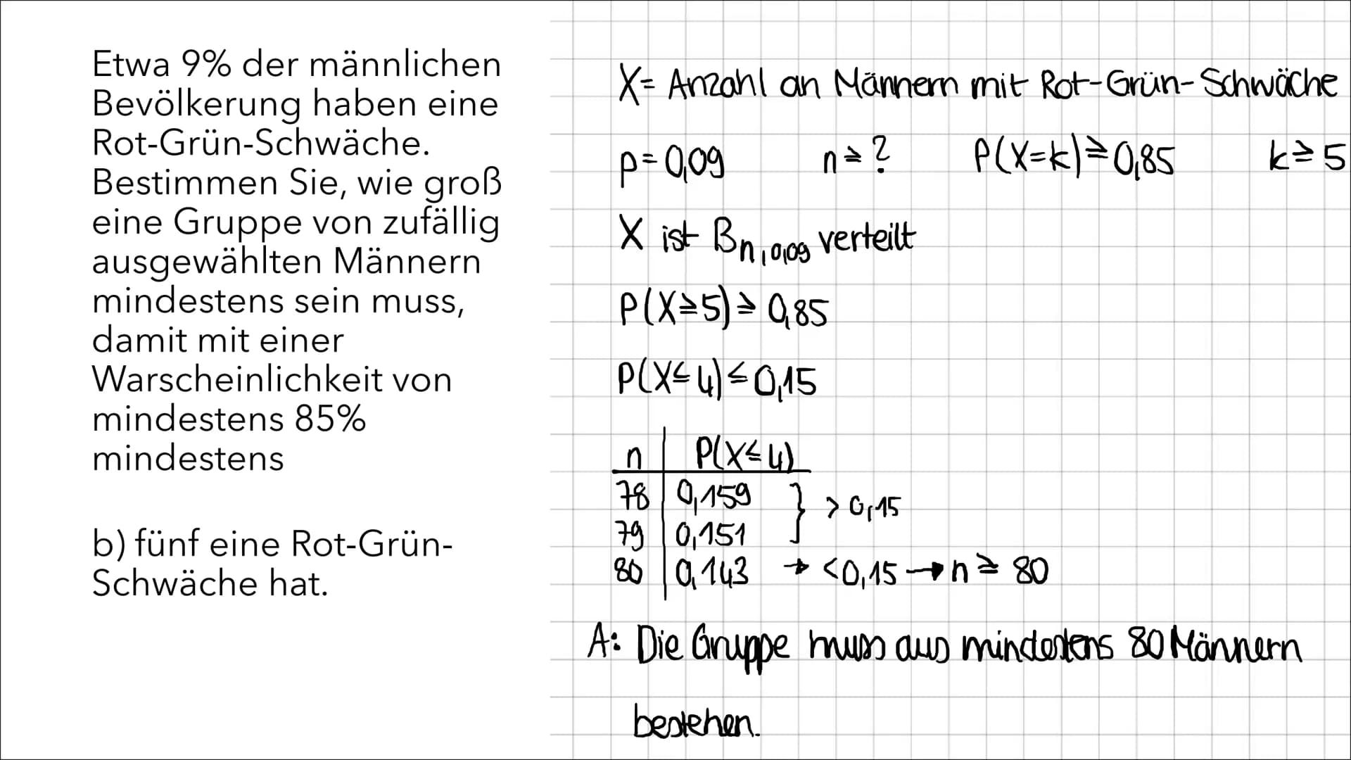 # Problemlösen mit der
# Binomialverteilung

Sophia Victoria Stähle

J2 Wie groß ist die Wahrscheinlichkeit, dass bei dreifachem
Drehen nie 