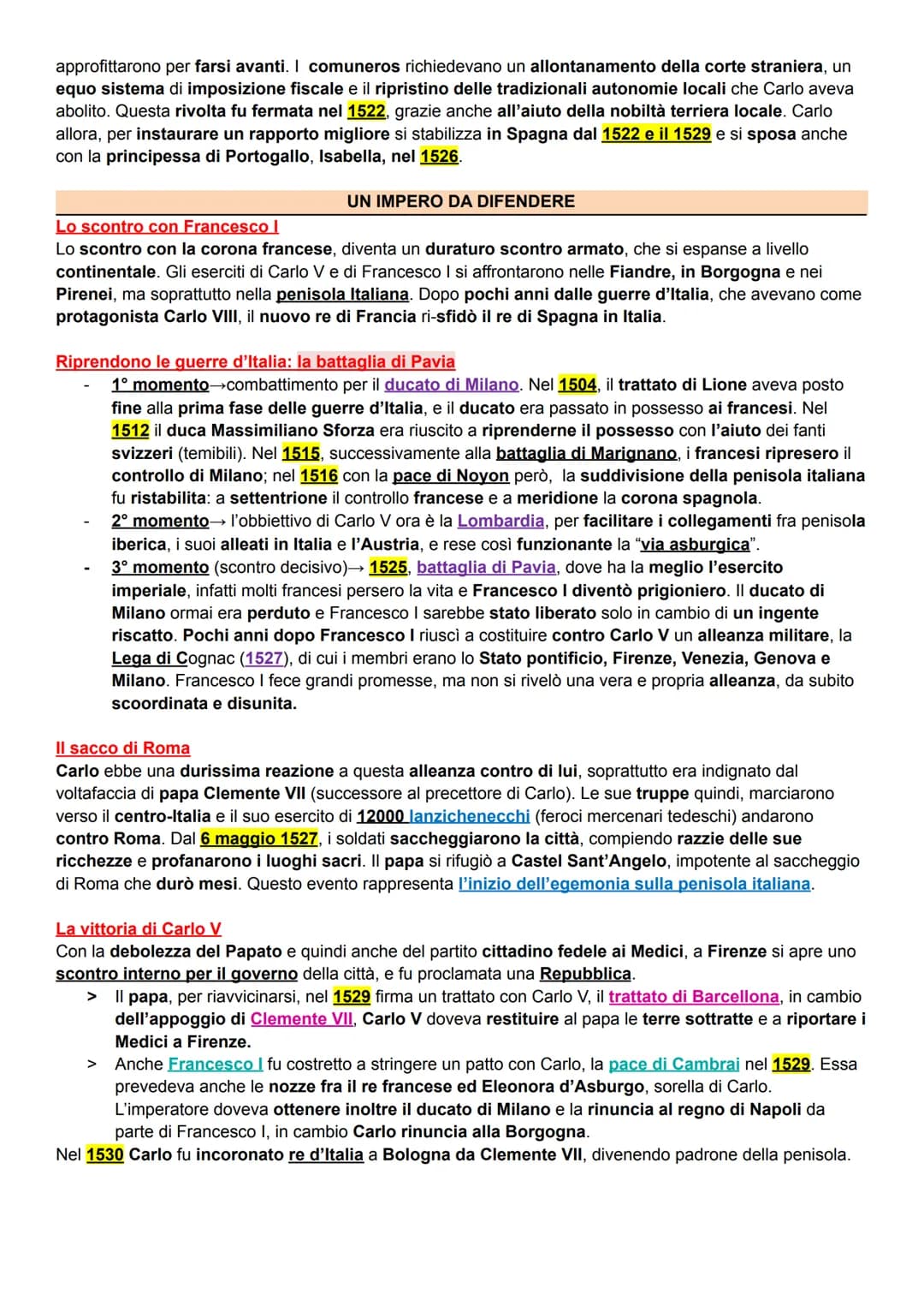 # CARLO V E L'IDEALE DI' IMPERO UNIVERSALE

Carlo v e l'ideale di impero universale

Nella prima metà del Cinquecento, in Europa nasce l'ult