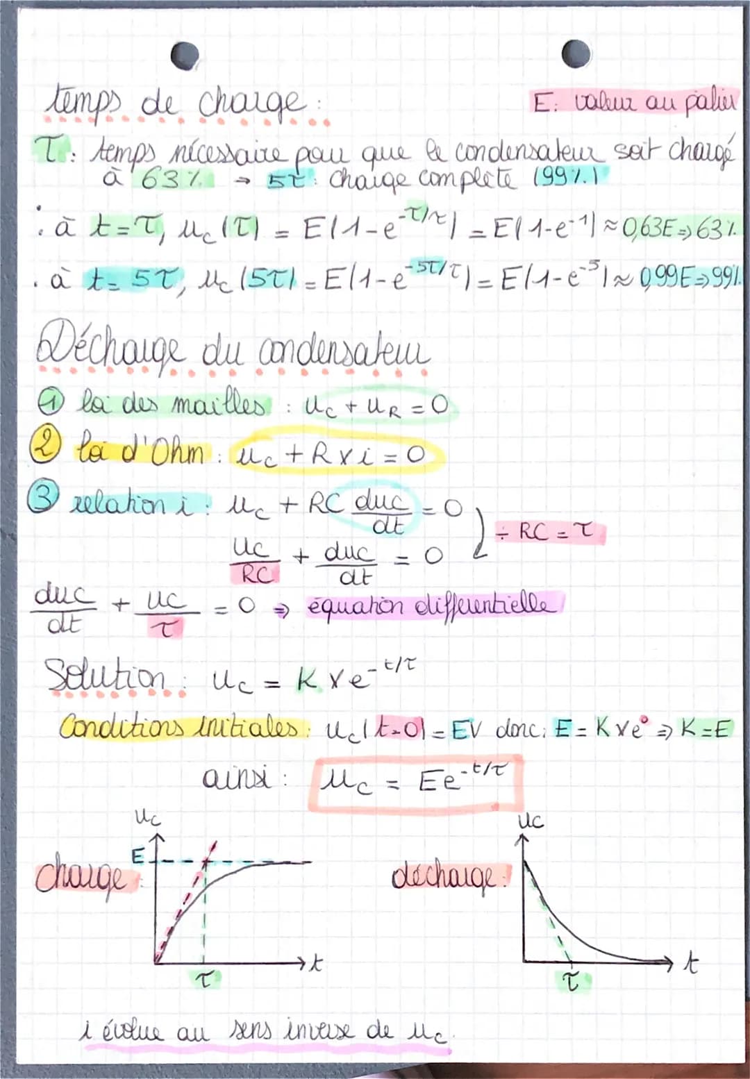 physique-Chime

Chapitre 12

F
Q = C XU
EC = $\frac{1}{2}$ xC x $u^2$

5
F
C
P=UXI
P=$\,\frac{E}{ot}$
U=RXI

T = RXC

generateur idéal E=U
C