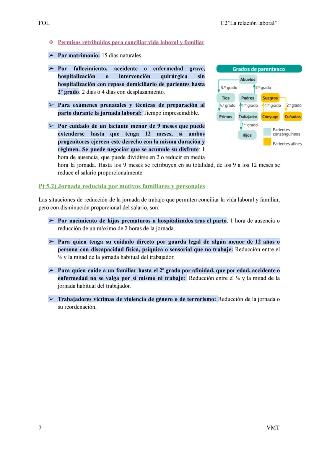 FOL

T.2"La relación laboral"

Pt.1) La relación laboral

Una relación laboral es aquella existente entre un trabajador y un empresario, por