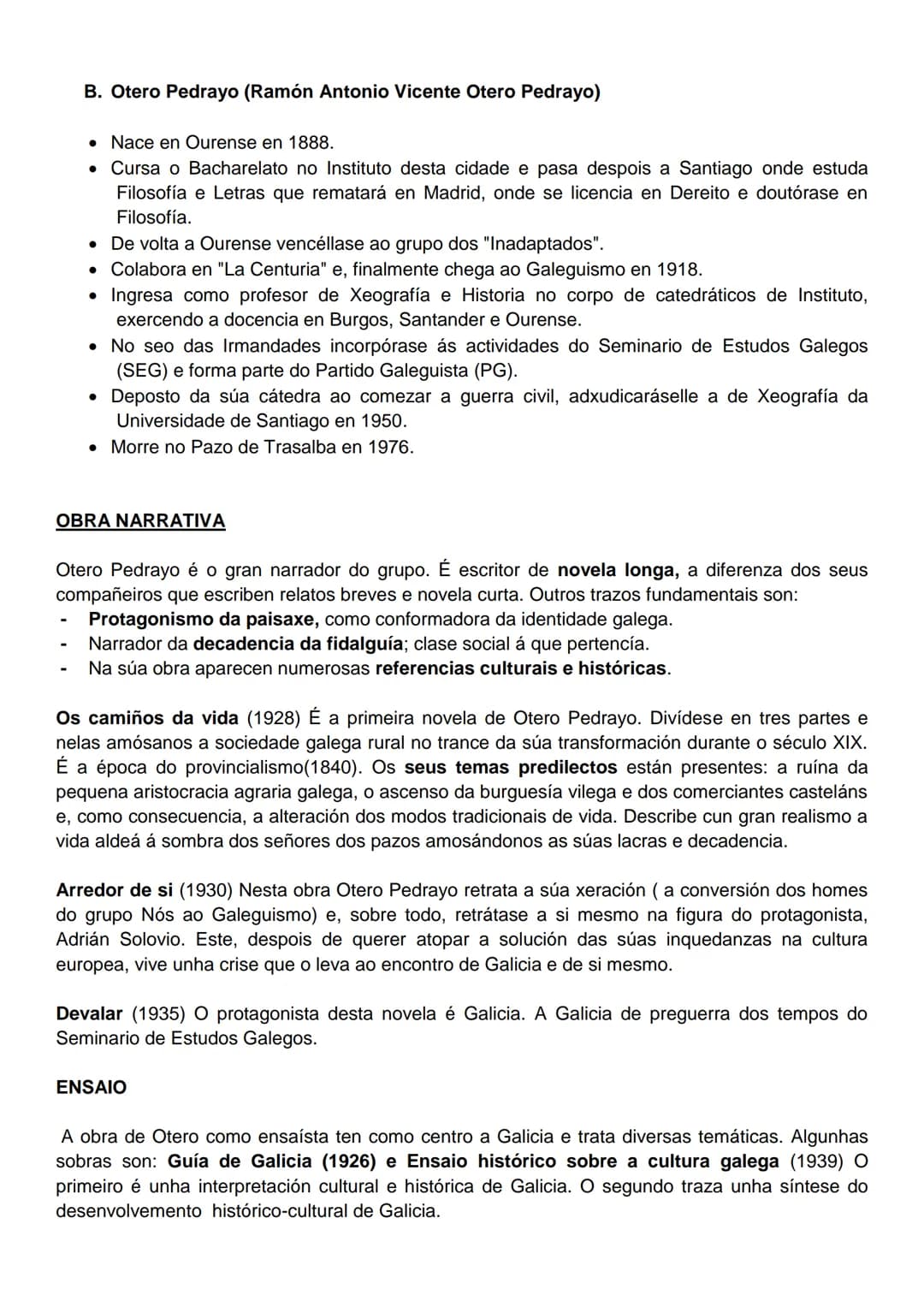 # O GRUPO NÓS/ A XERACIÓN NÓS

Coñécese co nome de Grupo/Xeración Nós ao grupo de escritores que en 1920 fundaron a
revista do mesmo nome. E