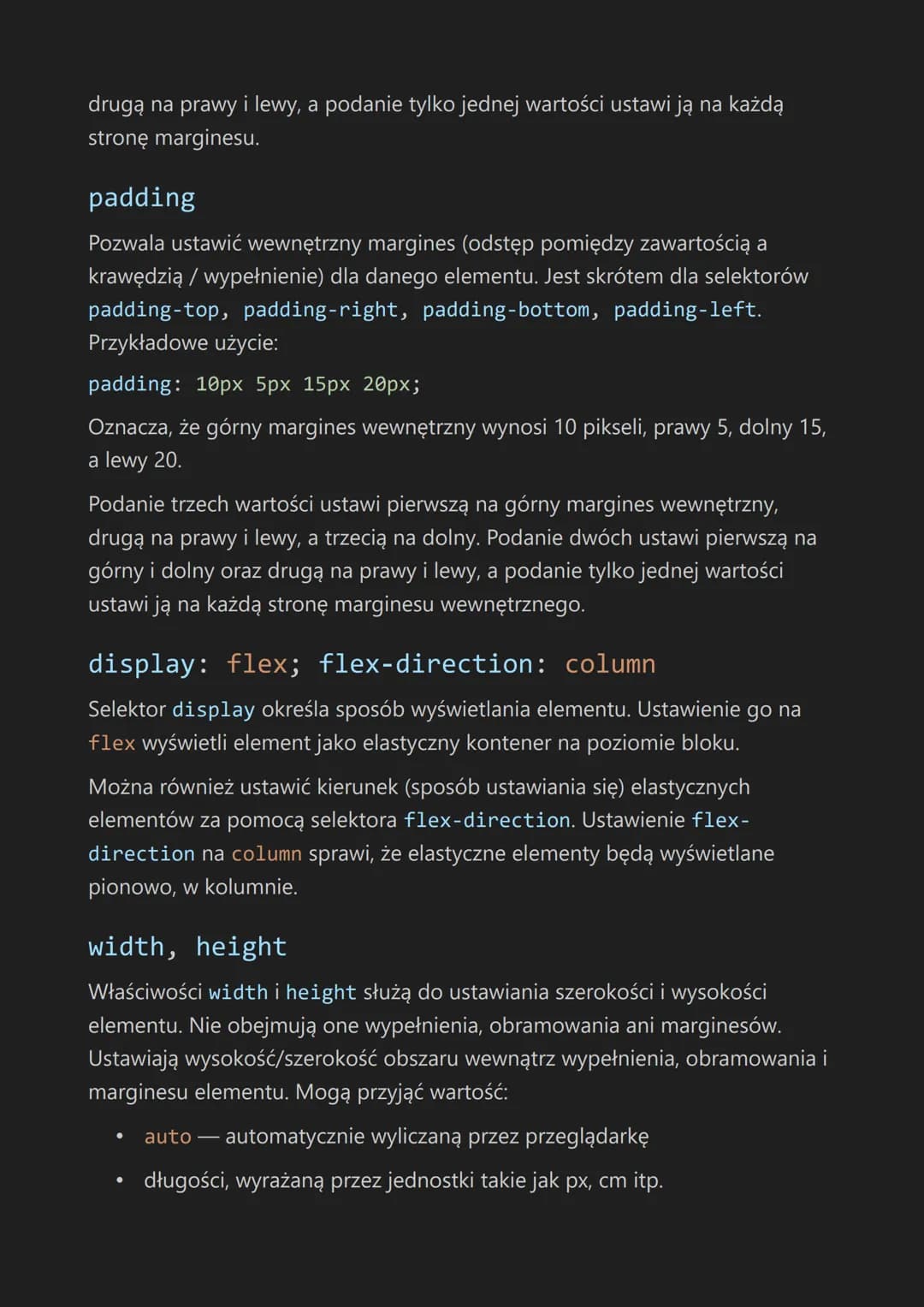 Znaczniki HTML:
<!DOCTYPE html>
Informuje przeglądarkę o tym, że typ dokumentu, jaki wyświetla, to HTML.
Wszystkie dokumenty HTML powinny za