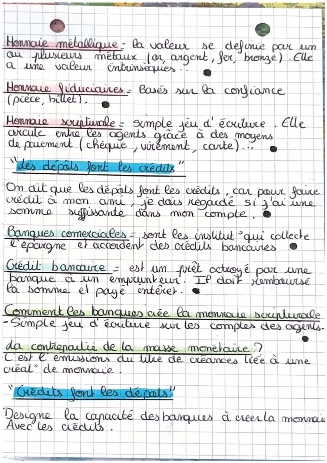 LA MONNAIE

de troc : c'est l'opérations économique par
laquelle elle chaque participant cede la
priorité d'un biens et reçoit un cutre

Tro