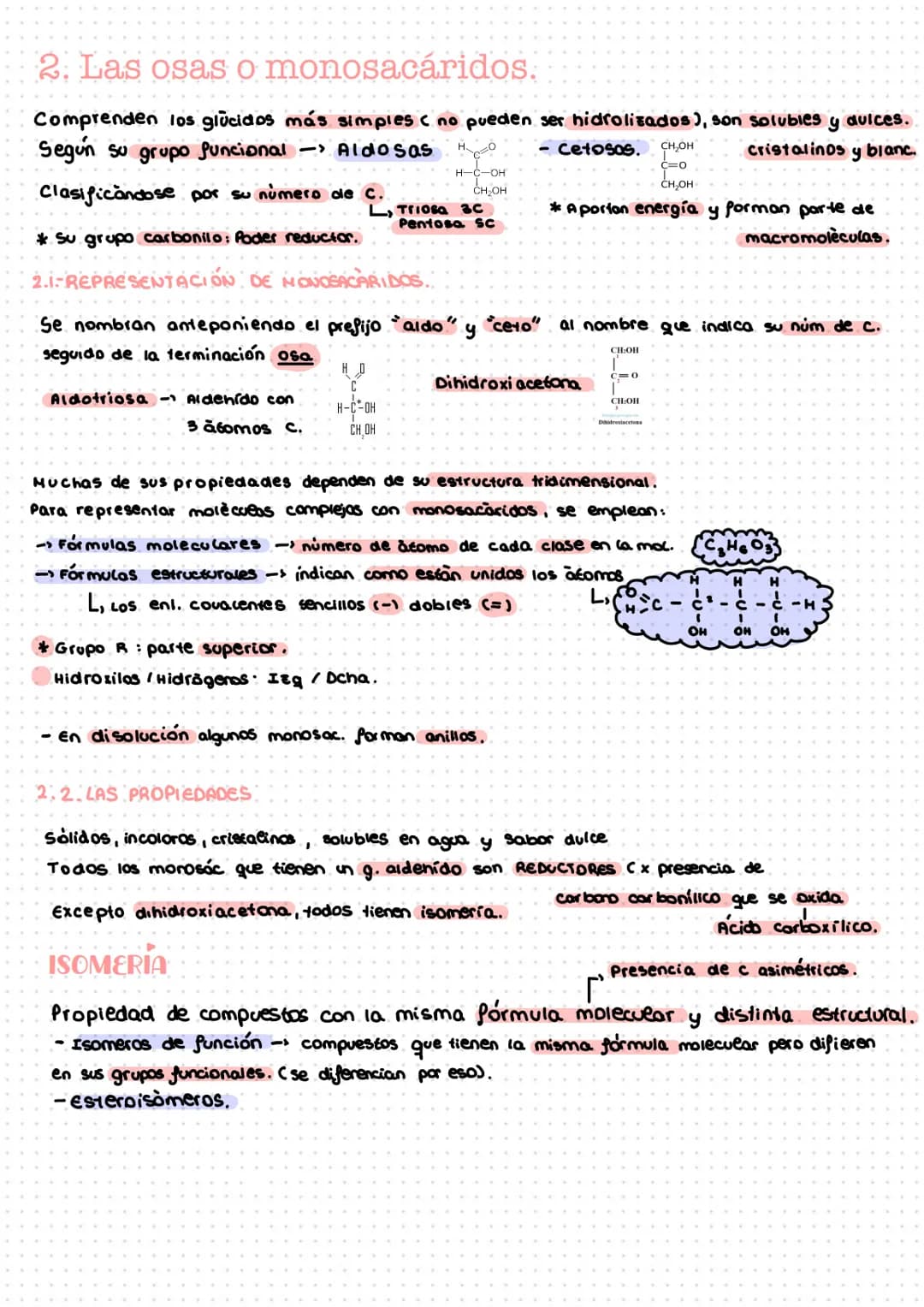  # TEMA 1: LOS GLÚCIDOS

1- características generales y clasificación,

Son compuestos/biomolèculas formadas por C, H, O en la proporción qu