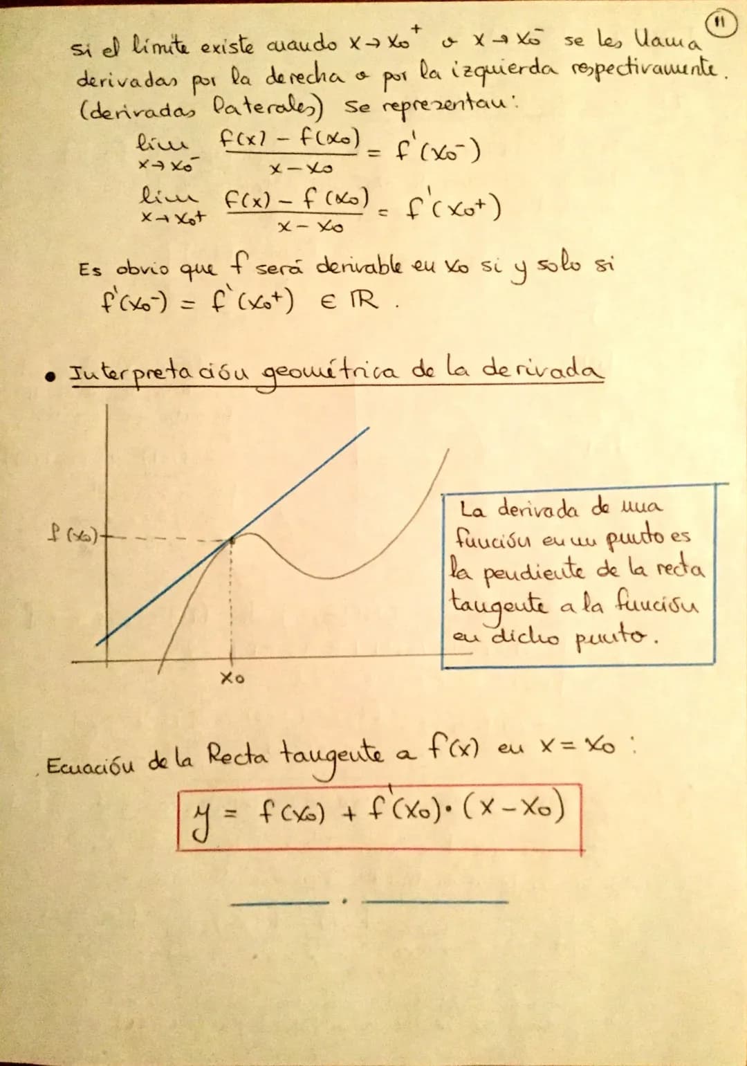 TEMA 4- DERIVADAS.

4.1- Tasa de Variación Media.

Sea f una funcióu continua en el intervalo [a, b]
Llamamos Tasa de Variacióu Media de la 