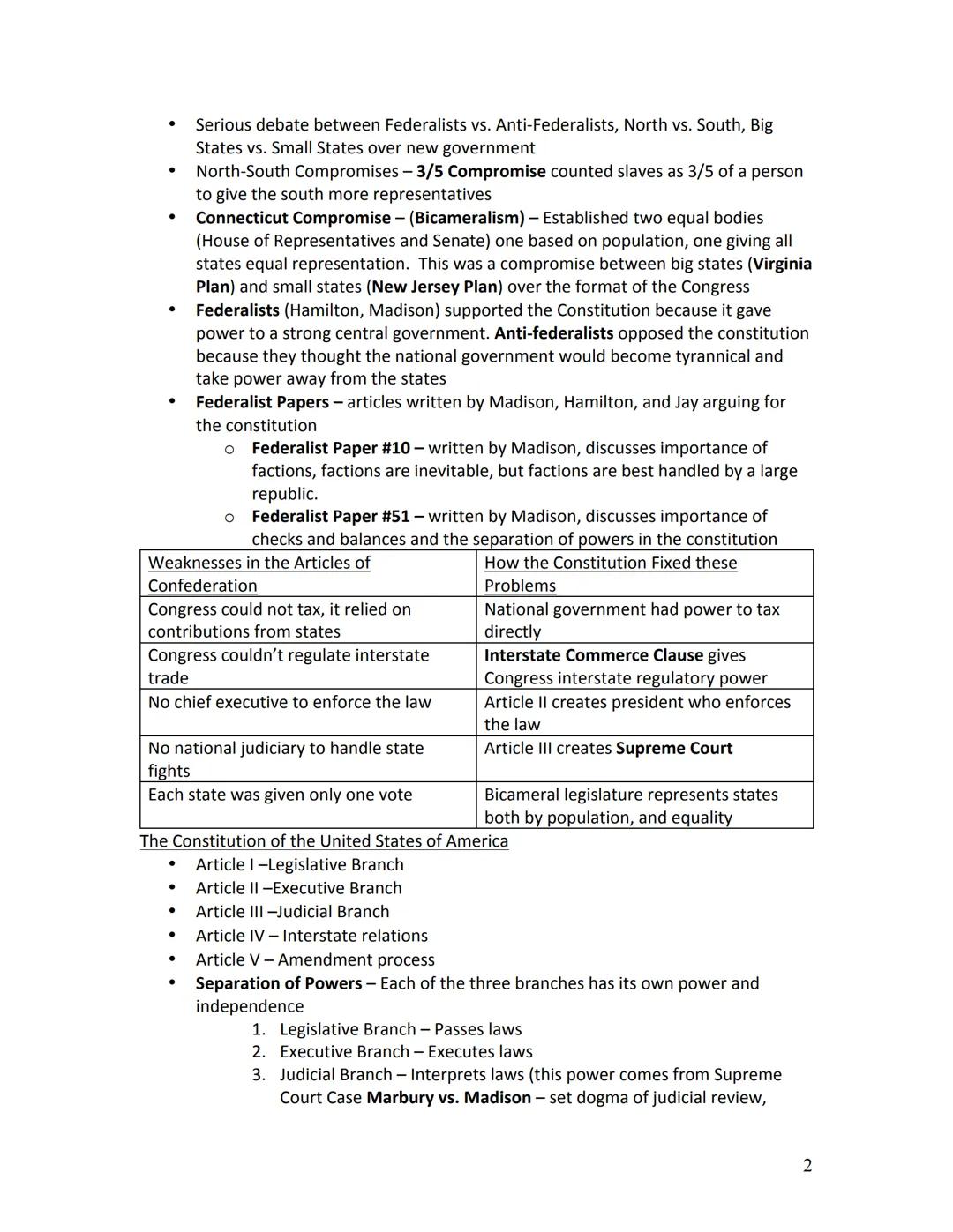 # AP Government Study Guide

Unit One: Constitutional Underpinnings
Fundamental Principles of Democracy
- Direct Democracy - citizens meet a