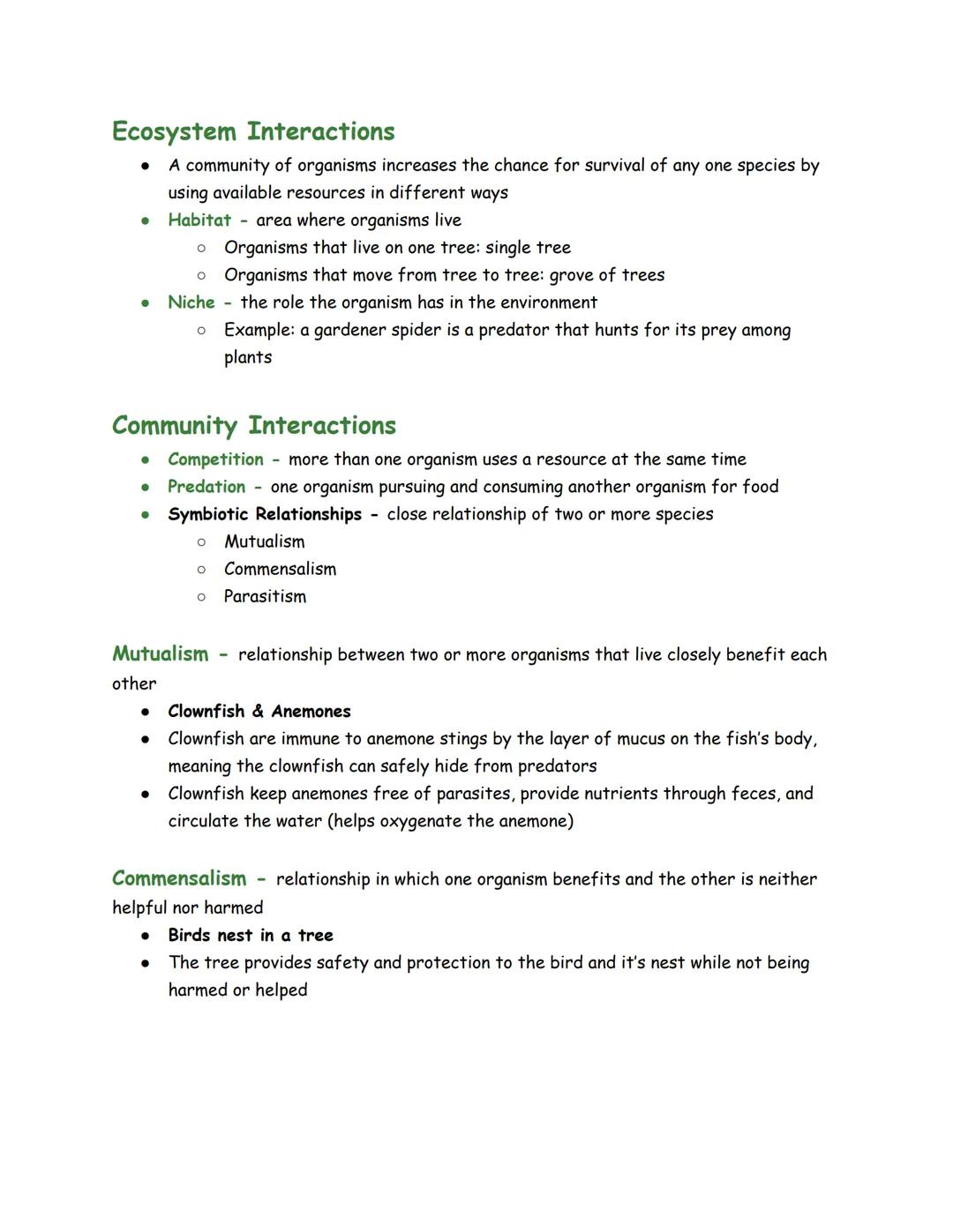 Principles of Ecology chapter 2

The Biosphere

• Ecologist studies take place in the biosphere
• Biosphere includes the only portion of Ear