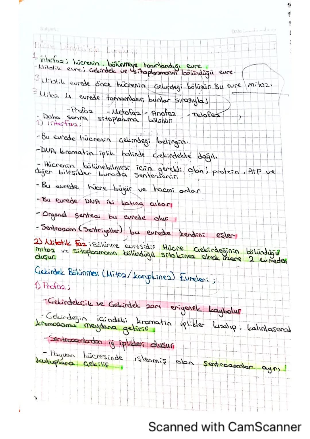 Subject:

Mitaala İlgili Kavramlar
Date
-A)kromosomikanın yapısı ve hücre bölünmesindeki rolü-

A-Mitoa, döllenmiş yumurta hücresindeki kali
