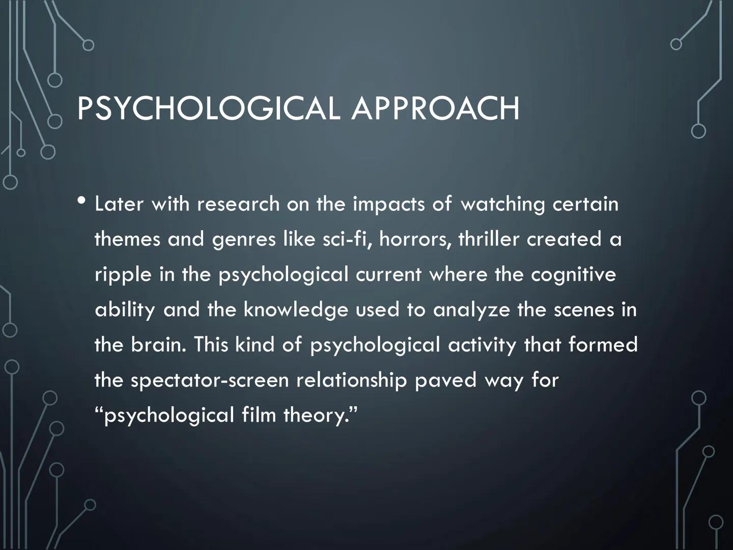 # FILM THEORIES # HISTORY OF FILM THEORY

• As the new art form of the twentieth century, film
immediately and continuously invited theoreti