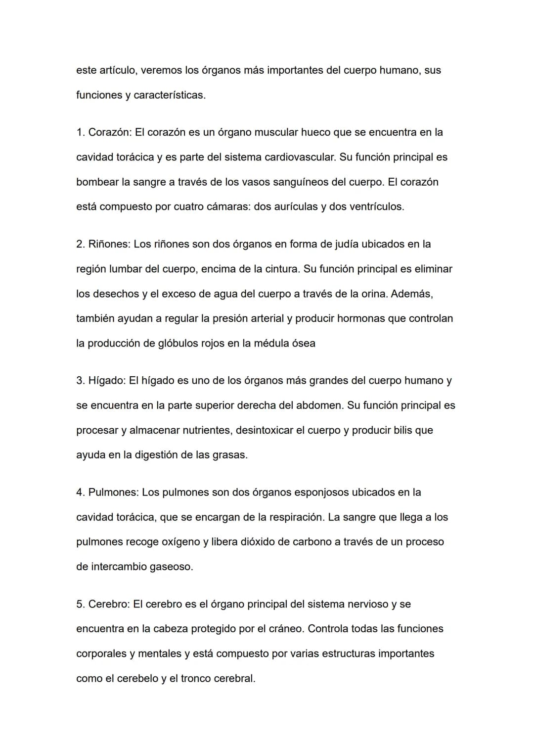 Estructura y organización del cuerpo humano. Estructura celular,
tejidos y órganos.

La estructura y organización del cuerpo humano es un te
