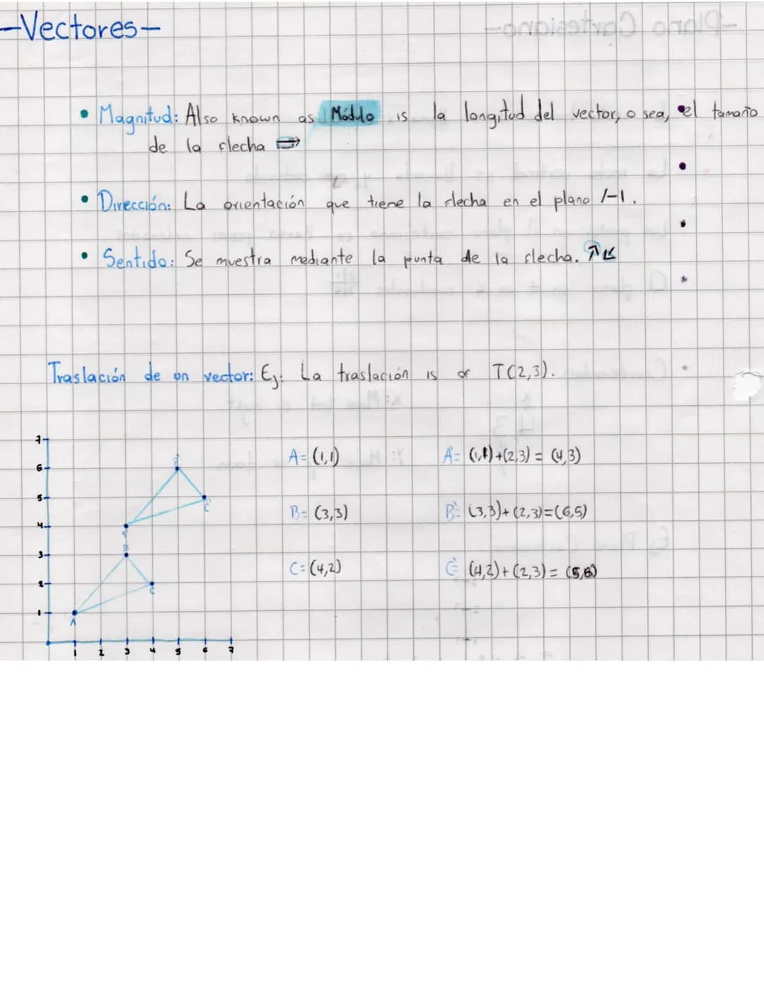 # -Plano Cartesiano-

• La recta horizontal se llama x O absıcısa

• La recta vertical es Ilamada y, ordenada

• Los puntos en el plana cart