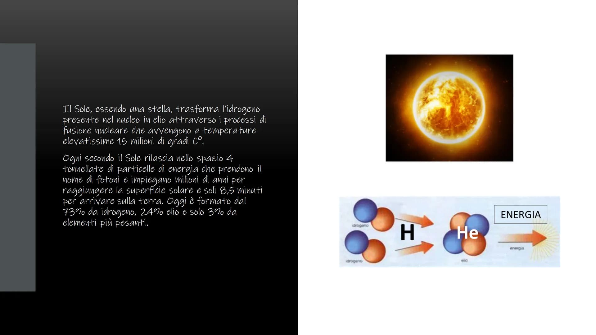 
<p>Il sistema solare è composto da diversi elementi, tra cui:</p>
<h2>Il Sole e il Sistema Solare</h2>
<p>Il sistema solare è composto da u