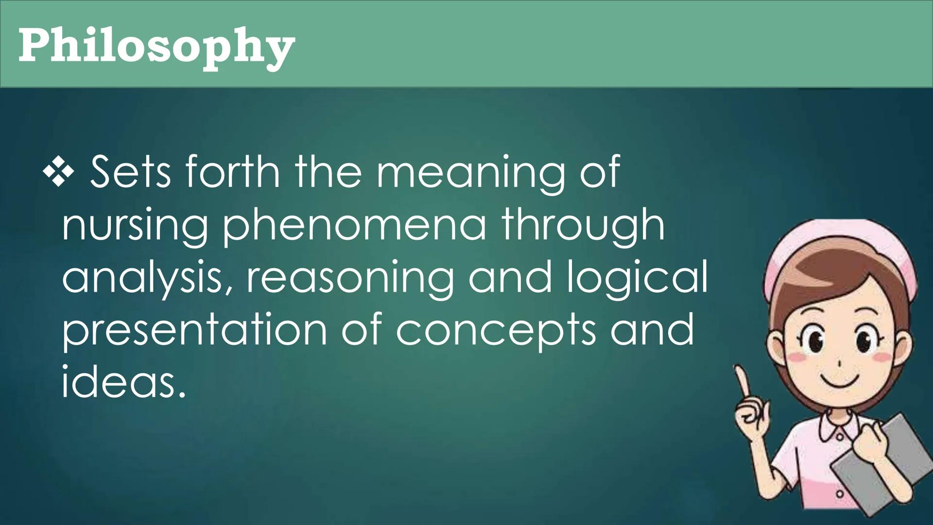 # INTRODUCTION TO
# NURSING THEORY

* NURSING THEORIES ARE ORGANIZED BODIES
OF KNOWLEDGE TO DEFINE WHAT NURSING IS,
WHAT NURSES DO, AND WHY 