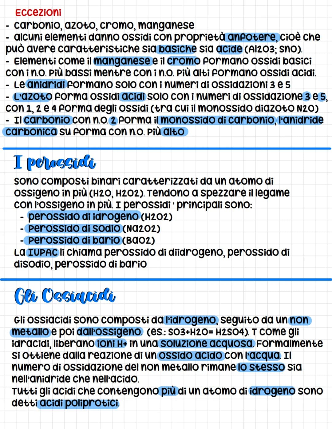Chimica # Nomenclatura

Tipologie

3 tipi di nomenclatura:

- tradizionale: prima del 1959; si basa sul calcolo del numero
di OSSidazione
- 