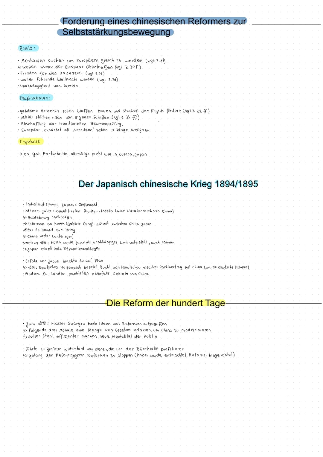 # Klausur: China und die Imperialistischen Mächte

## Die Qing-Dynastie (5.168-142)

- seit 1644 an der Macht
- 150 Jahre Blütezeit (hohe Er