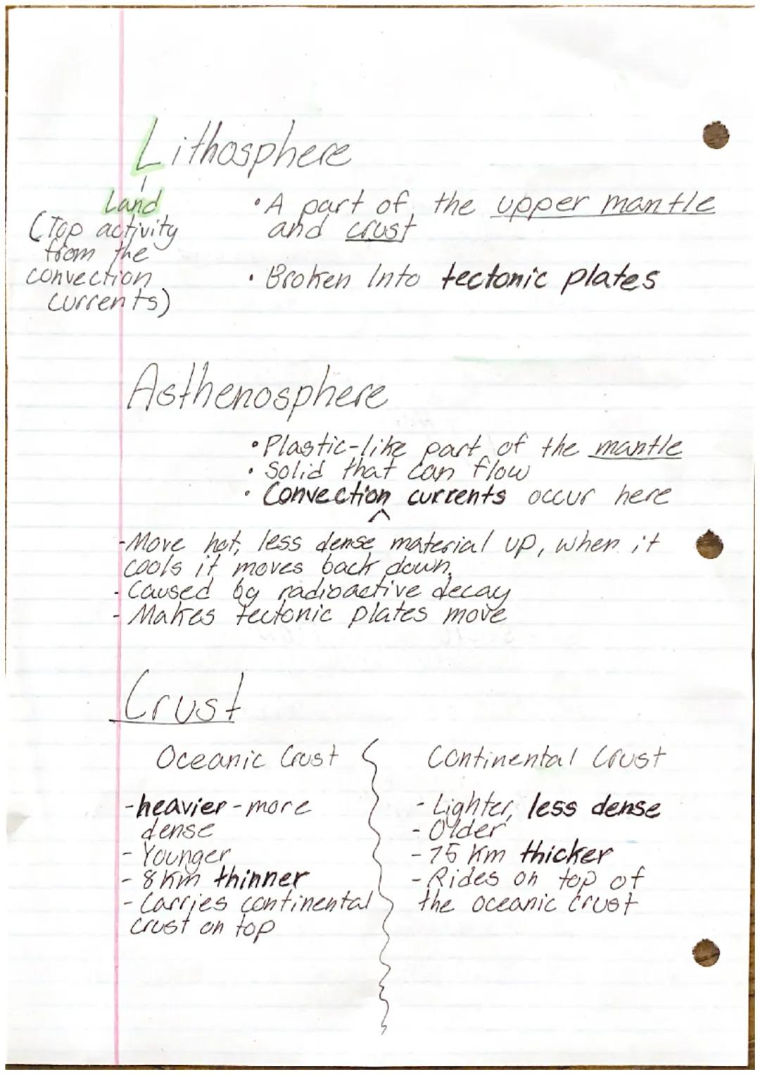 Layers of the Earth

1. Inner Love
-200km below Earths Surface
-VERY dense
•Hottest layer-6000°C
- lots of pressure keeps it solid

consists