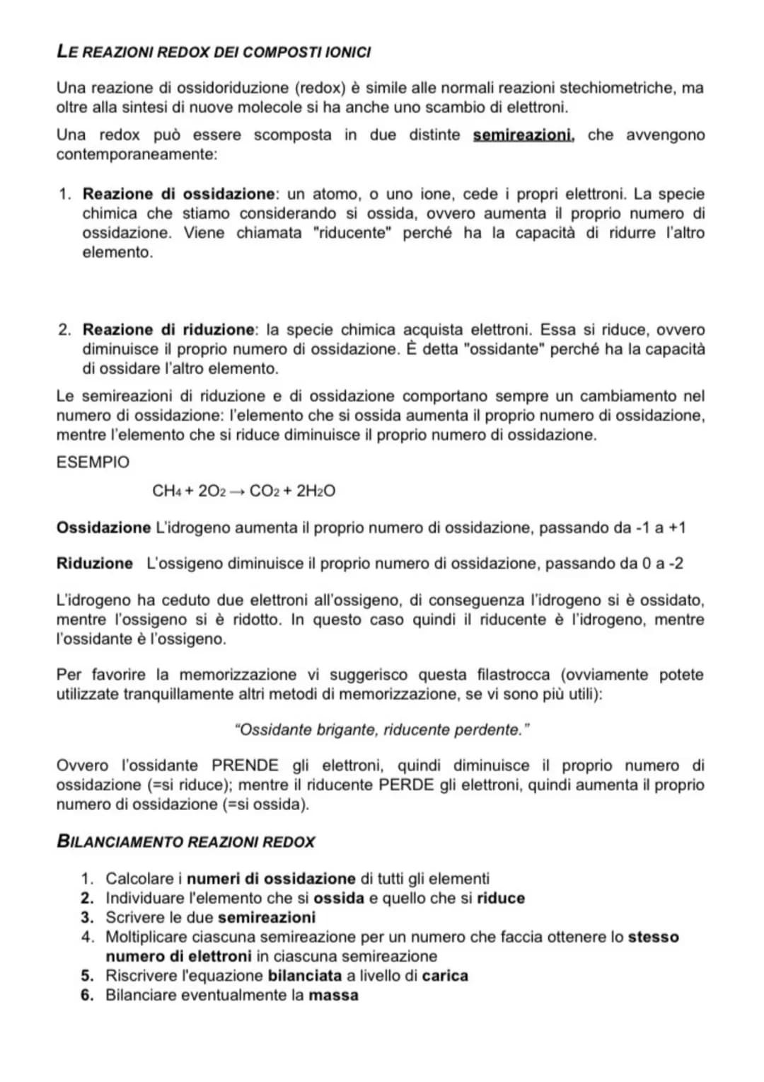 # Chimica # LE REAZIONI DI OSSIDORIDUZIONE

IL NUMERO DI OSSIDAZIONE: DEFINIZIONE E CALCOLO DEL NUMERO DI OSSIDAZIONE

Il numero di ossidazi