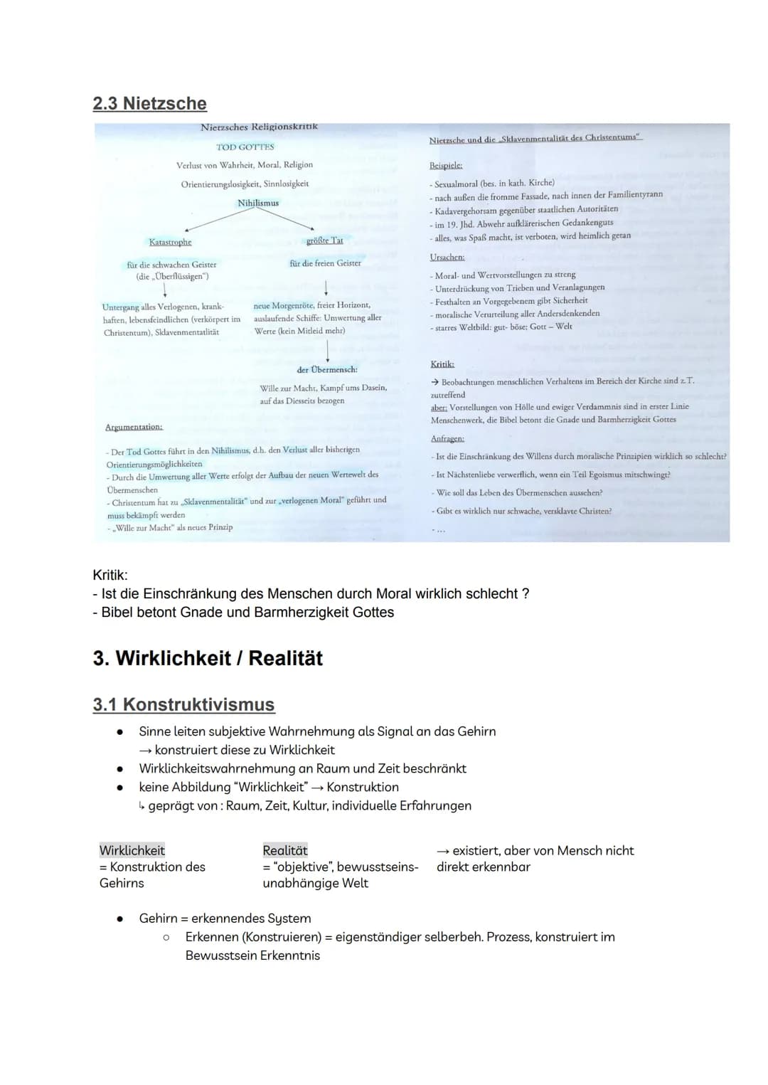 # Abitur evangelische Religion

Inhaltsverzeichnis

I Religion und Wirklichkeit 1

1. Bedeutung von Religion 3

1.1 Religionsbegriff 3

1.2 