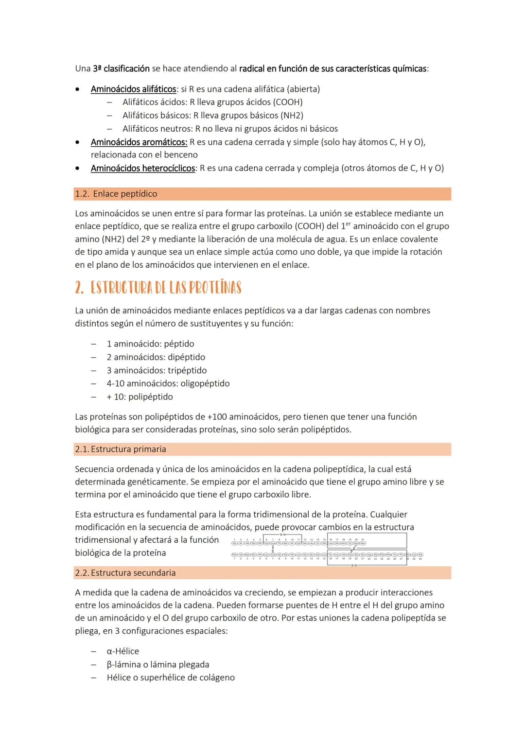 # Tema 4a
LAS PROTEÍNAS

1. CONCEPTO DE PROTEÍNA Y SUS COMPONENTES (AMINOÁCIDOS)

Son biomoléculas orgánicas de elevado peso molecular y est