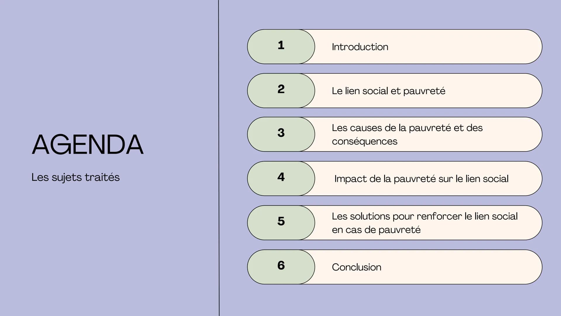 
<h2>Pauvreté et liens sociaux</h2>
<h3>Introduction</h3>
<p>La question de savoir comment la pauvreté impacte les liens sociaux et ce que n