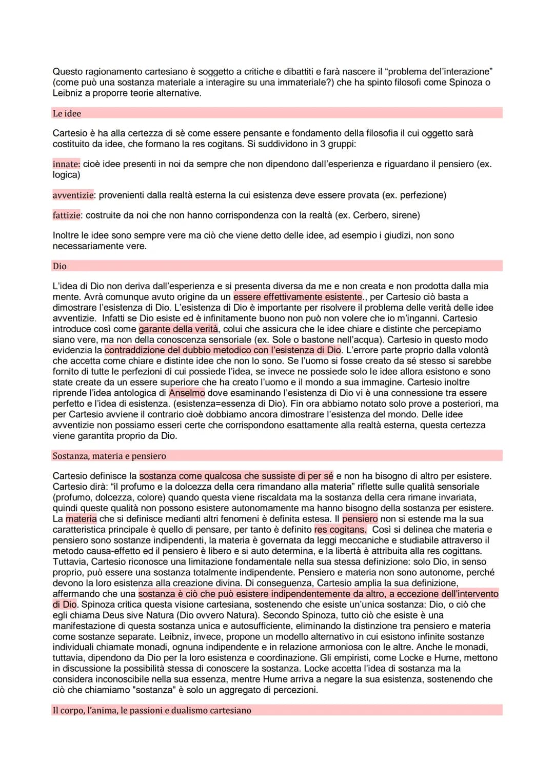 # Cartesio

L'esigenza di un nuovo sapere e il metodo

Nel 600 avviene una critica al sapere tradizionale poiché non ci porta ad una conosce