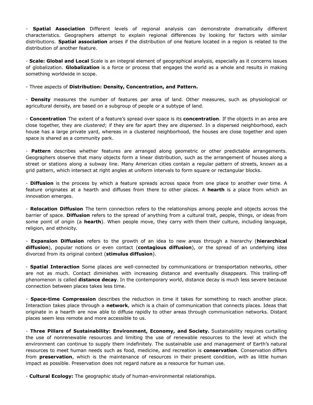 # AP Human Geography Exam Review

What To Study
- Vocabulary (Quizlet, Homework, Listed below) Make sure that you know the definitions and
a