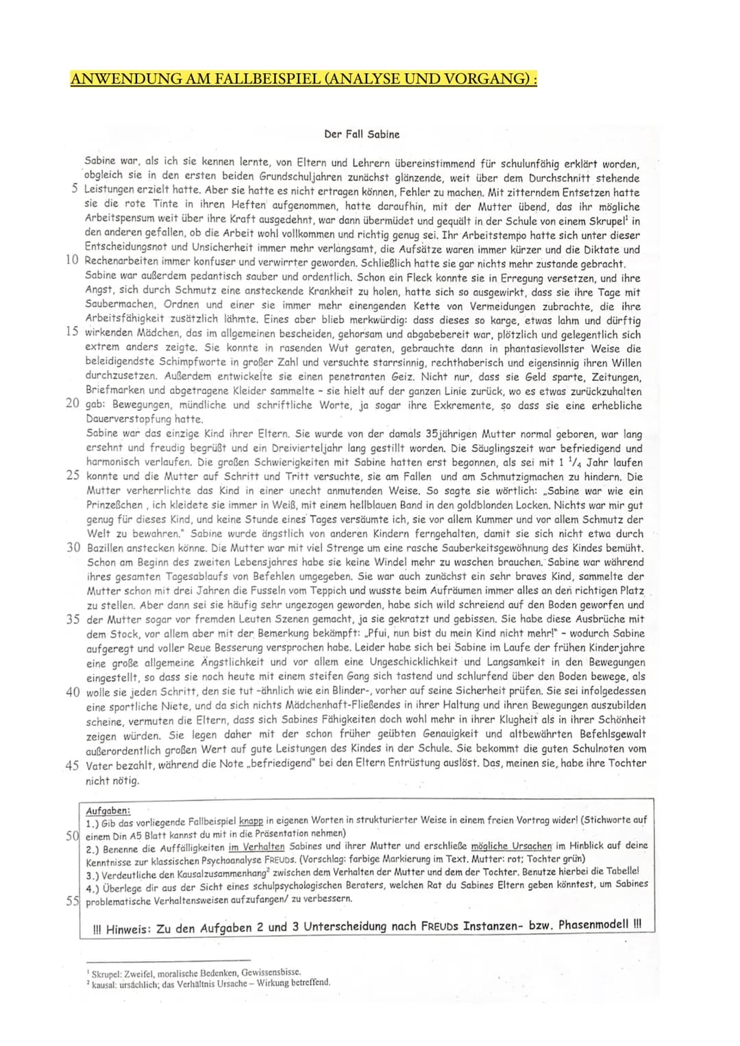 # Begriffserklärungen der psychoanalytischen Theorien von Sigmund Freud:
Die Psychoanalyse geht auf den Neurologen Sigmund Freud zurück.
Fre