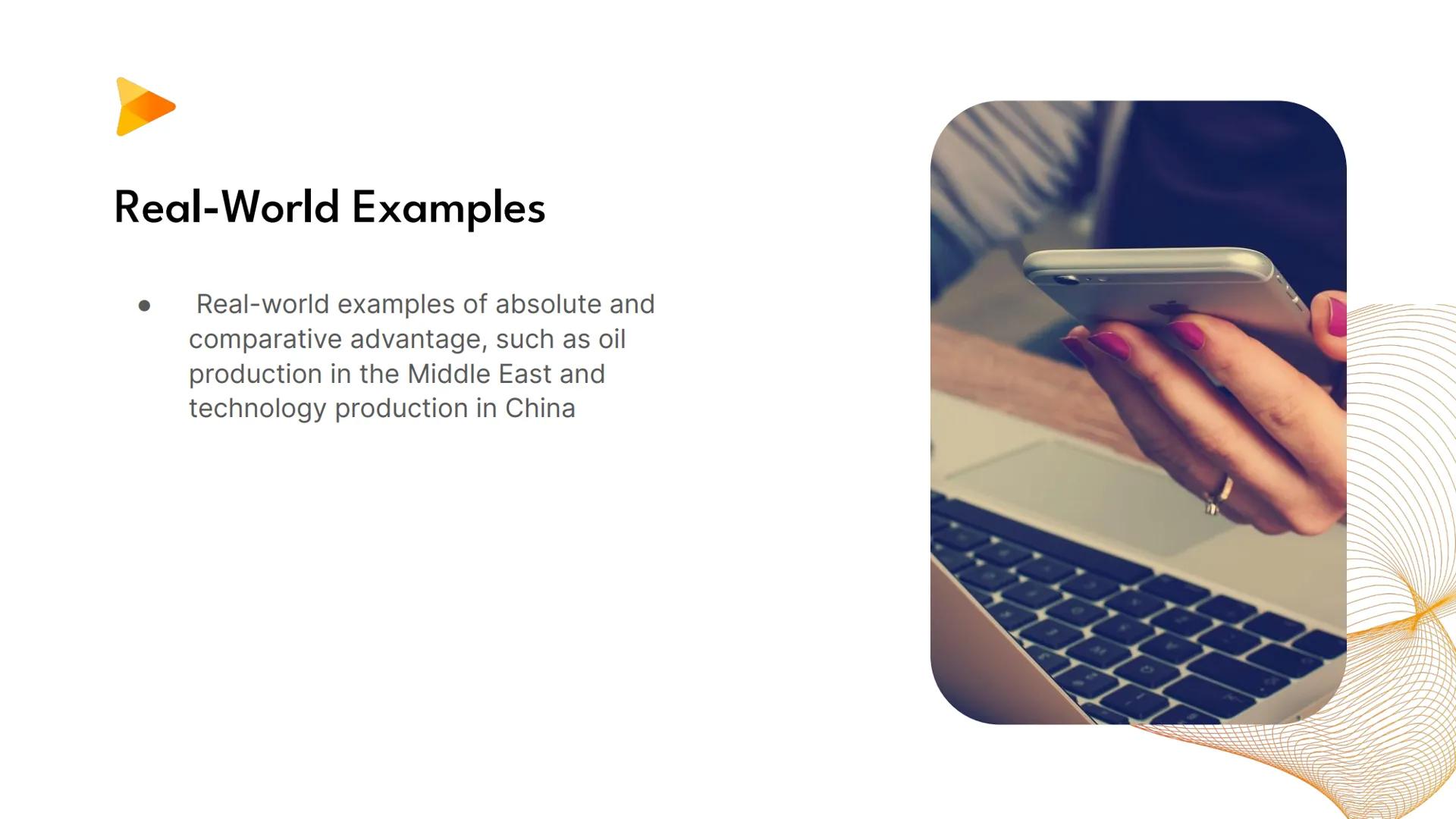 # Understanding Absolute Advantage vs. Comparative Advantage in International Trade ## Absolute Advantage

- One country can produce a good 